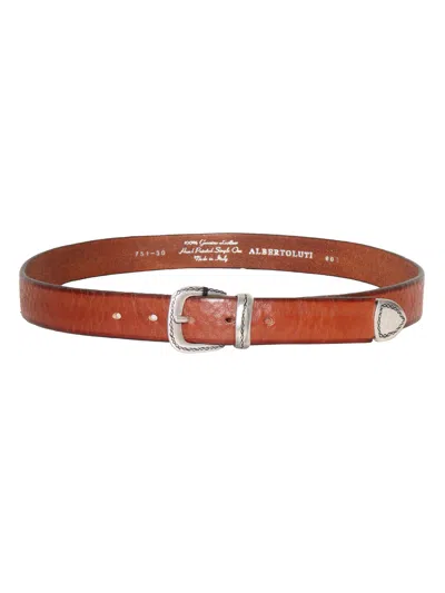 Alberto Luti Cintura In Pelle In Brown