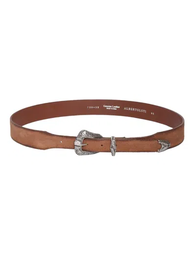Alberto Luti Cintura Western In Brown