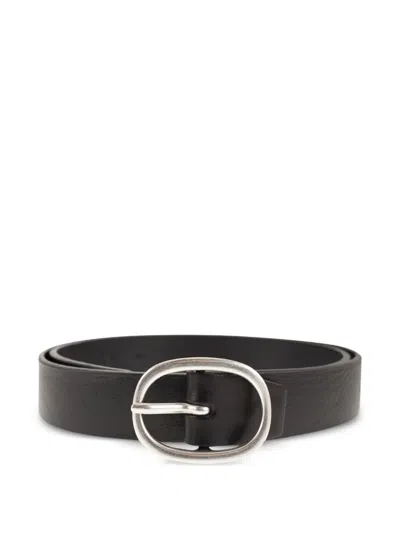 Alberto Luti Ring-buckle Belt In Black