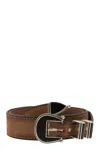 Alberto Luti Tobacco Belt In Brown