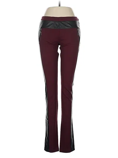 Pre-owned Alberto Makali Active Pants In Burgundy