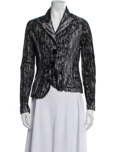 Pre-owned Alberto Makali Blazer In Grey