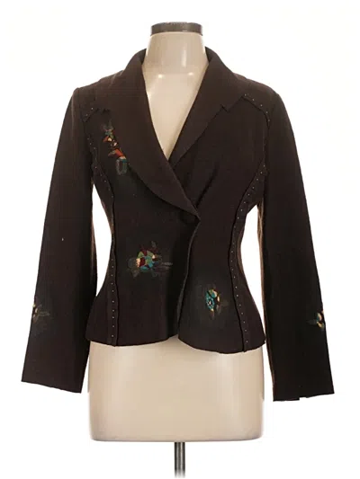 Pre-owned Alberto Makali Blazer Jacket In Brown