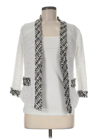 Pre-owned Alberto Makali Blazer Jacket In Ivory