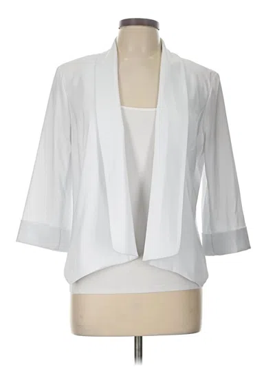 Pre-owned Alberto Makali Blazer Jacket In White