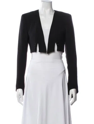 Pre-owned Alberto Makali Bolero In Black