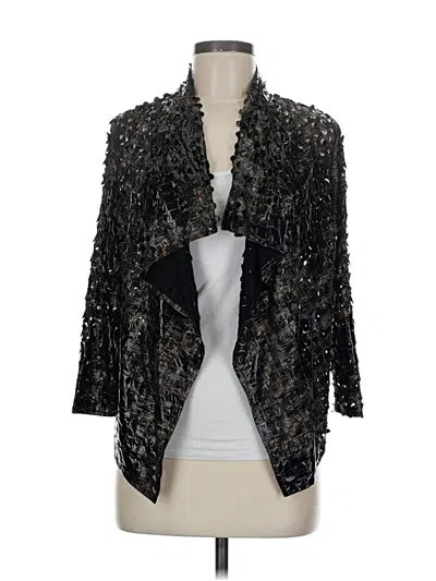 Pre-owned Alberto Makali Cardigan Sweater In Black