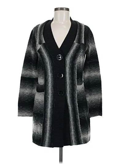 Pre-owned Alberto Makali Cardigan Sweater In Black