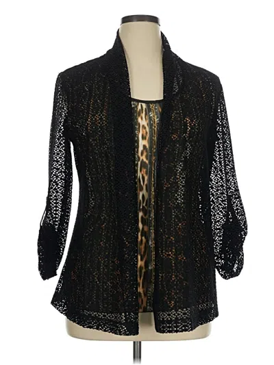 Pre-owned Alberto Makali Cardigan Sweater In Black