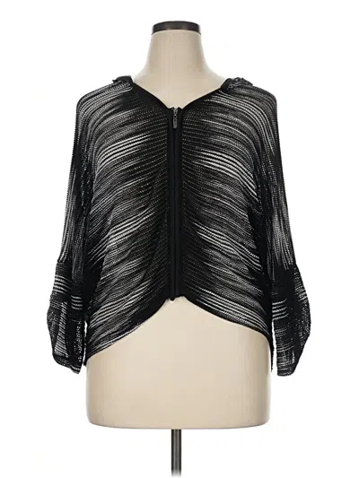 Pre-owned Alberto Makali Cardigan Sweater In Black