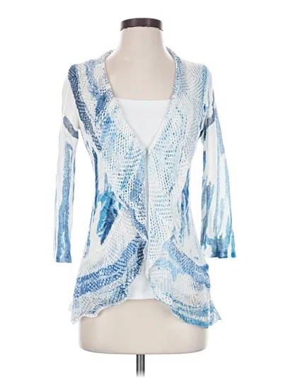 Pre-owned Alberto Makali Cardigan Sweater In Blue