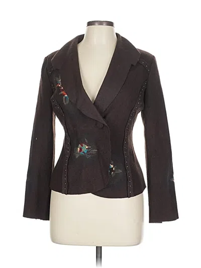 Pre-owned Alberto Makali Cardigan Sweater In Brown