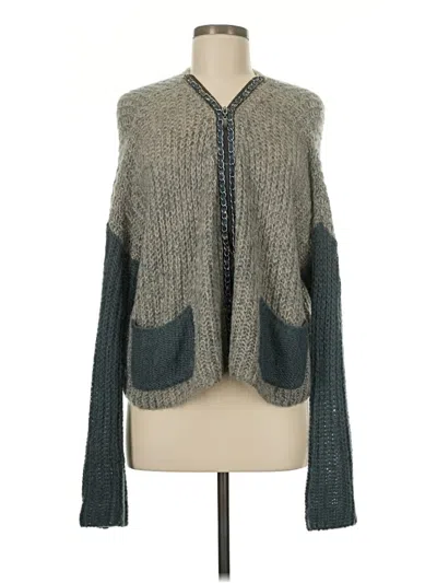 Pre-owned Alberto Makali Cardigan Sweater In Gray