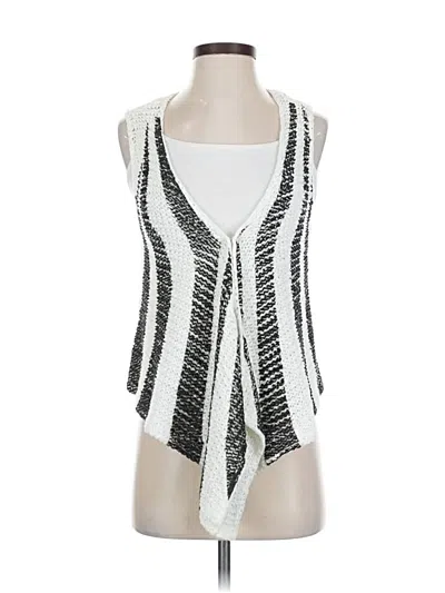 Pre-owned Alberto Makali Cardigan Sweater In White