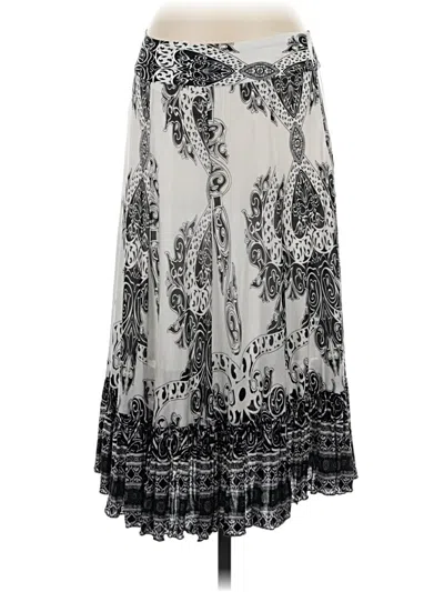 Pre-owned Alberto Makali Casual Skirt In Gray