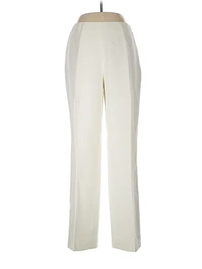 Pre-owned Alberto Makali Dress Pants In Ivory