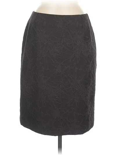 Pre-owned Alberto Makali Formal Skirt In Black