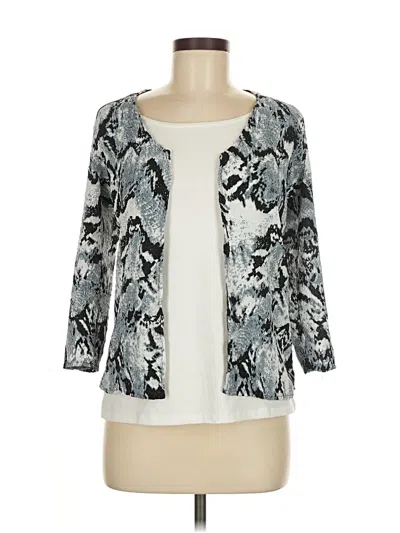Pre-owned Alberto Makali Kimono In Gray