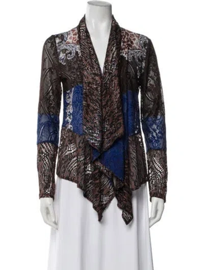 Pre-owned Alberto Makali Patterned Evening Jacket In Multi