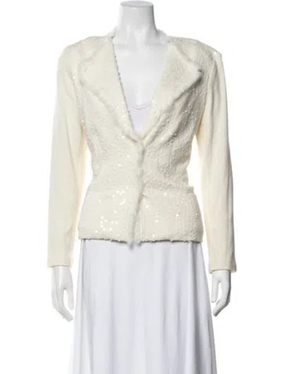 Pre-owned Alberto Makali Patterned Jacket In Neutrals