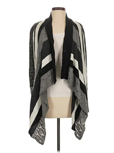 Pre-owned Alberto Makali Poncho In Gray
