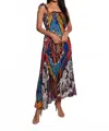 Alberto Makali Ribbon Romance Maxi Dress In Multicolor In Multi