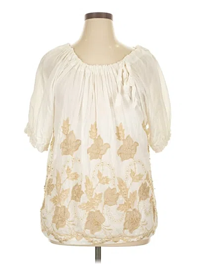 Pre-owned Alberto Makali Short Sleeve T-shirt In White