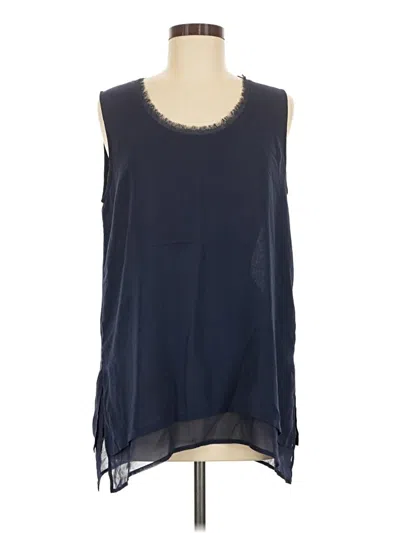 Pre-owned Alberto Makali Sleeveless Blouse In Blue