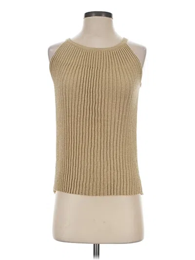 Pre-owned Alberto Makali Sweater Vest In Tan