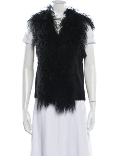 Pre-owned Alberto Makali Vest In Black