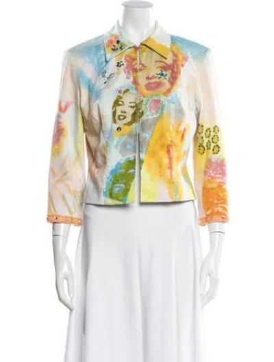 Pre-owned Alberto Makali Vintage 1990's Jacket In Neutral