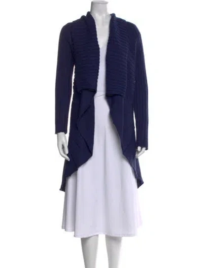 Pre-owned Alberto Makali Vintage 1990's Sweater In Blue