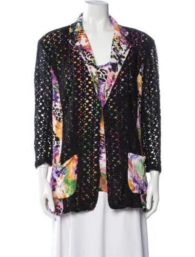 Pre-owned Alberto Makali Vintage 2000's Jacket In Black