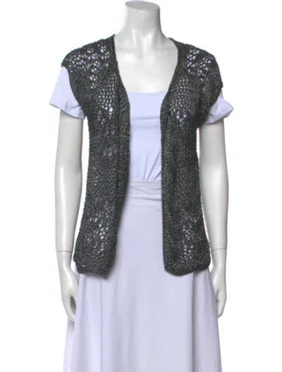 Pre-owned Alberto Makali V-neck Sweater In Multi