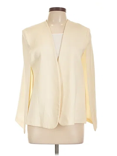 Pre-owned Alberto Makali Wool Blazer Jacket In Ivory