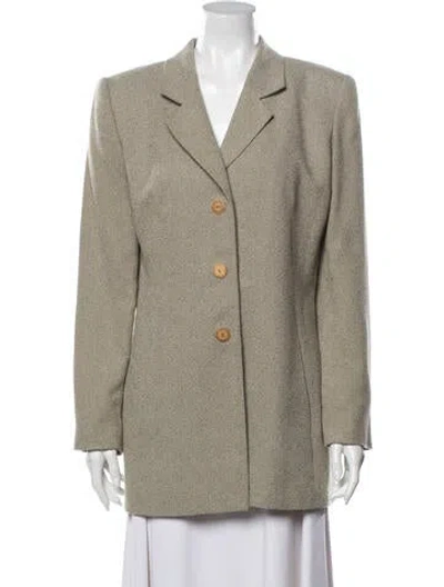Pre-owned Alberto Makali Wool Jacket In Brown