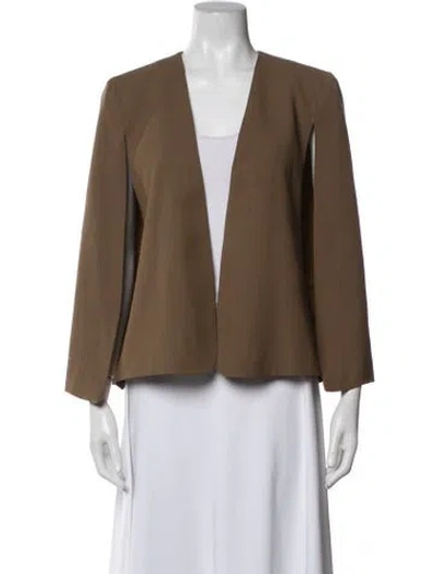 Pre-owned Alberto Makali Wool Jacket In Brown