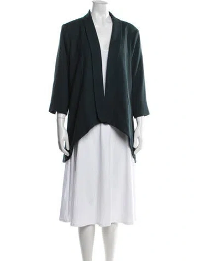 Pre-owned Alberto Makali Wool Jacket In Green