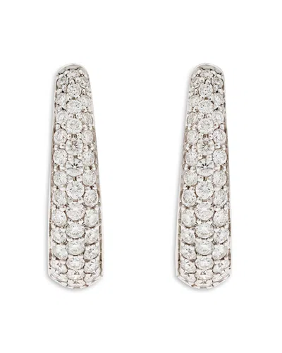 Alberto Milani 18k White Gold Via Fiori Chiari Diamond Earrings