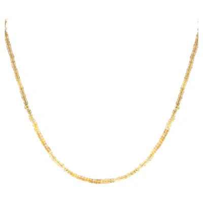 Pre-owned Alberto Natural Ethiopian Round Opal Beaded Necklace With 14k Gold Accents In Multi