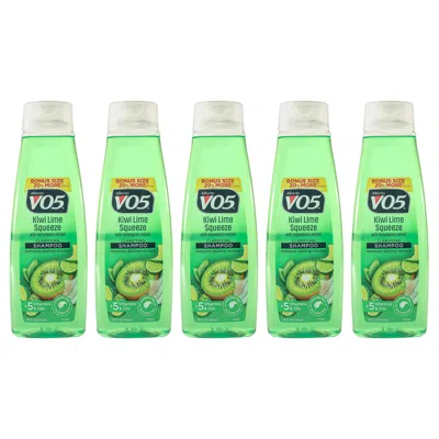 Alberto Vo5 Clarifying Kiwi Lime Squeeze Shampoo By  For Unisex - 15 oz Shampoo - Pack Of 5 In Multi