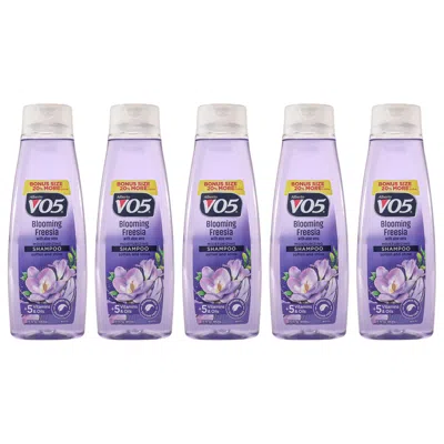 Alberto Vo5 Moisturizing Blooming Freesia Shampoo By  For Unisex - 15 oz Shampoo - Pack Of 5 In Multi