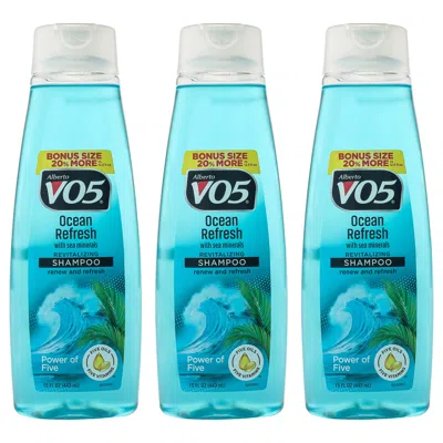 Alberto Vo5 Revitalizing Ocean Refresh Shampoo By  For Unisex - 15 oz Shampoo - Pack Of 3 In Multi