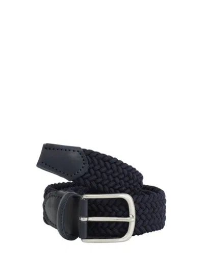 Albertoluti Eraldo Belt In Blue