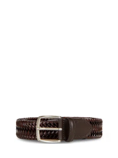 Albertoluti Mars Belt In Brown