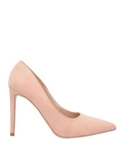 Albina Woman Pumps Blush Size 8 Textile Fibers In Pink