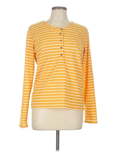 Pre-owned Albion Cardigan Sweater In Yellow