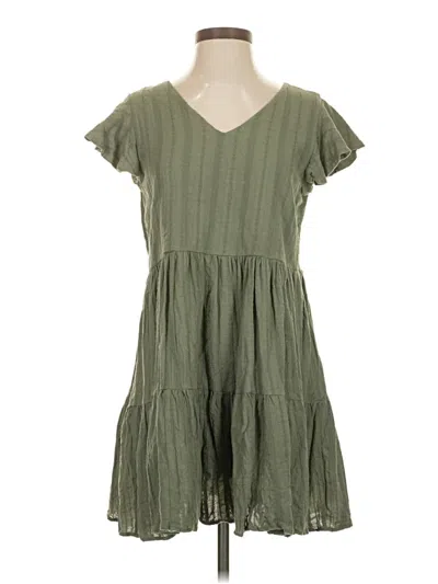 Pre-owned Albion Casual Dress In Green