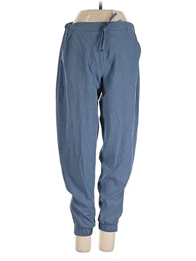 Pre-owned Albion Casual Pants In Blue