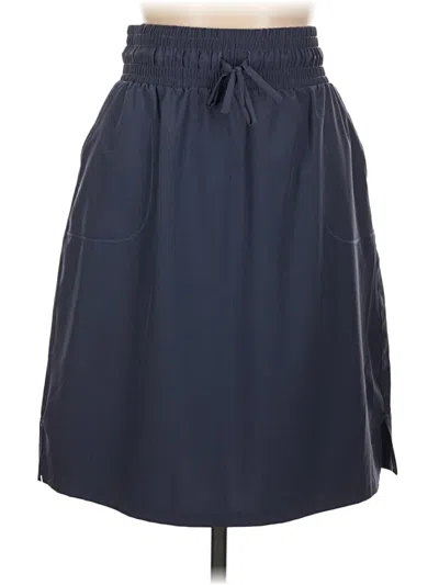 Pre-owned Albion Casual Skirt In Blue